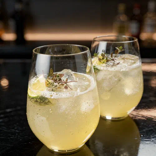 Lemon Elderflower Spritzer