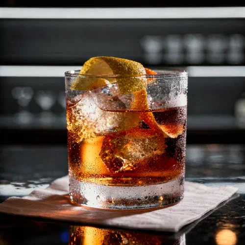 Rum Old-fashioned